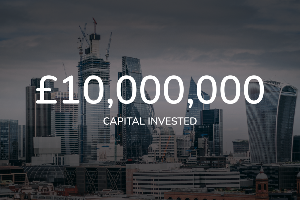 Hubb Celebrates £10 Million Milestone of Capital Invested